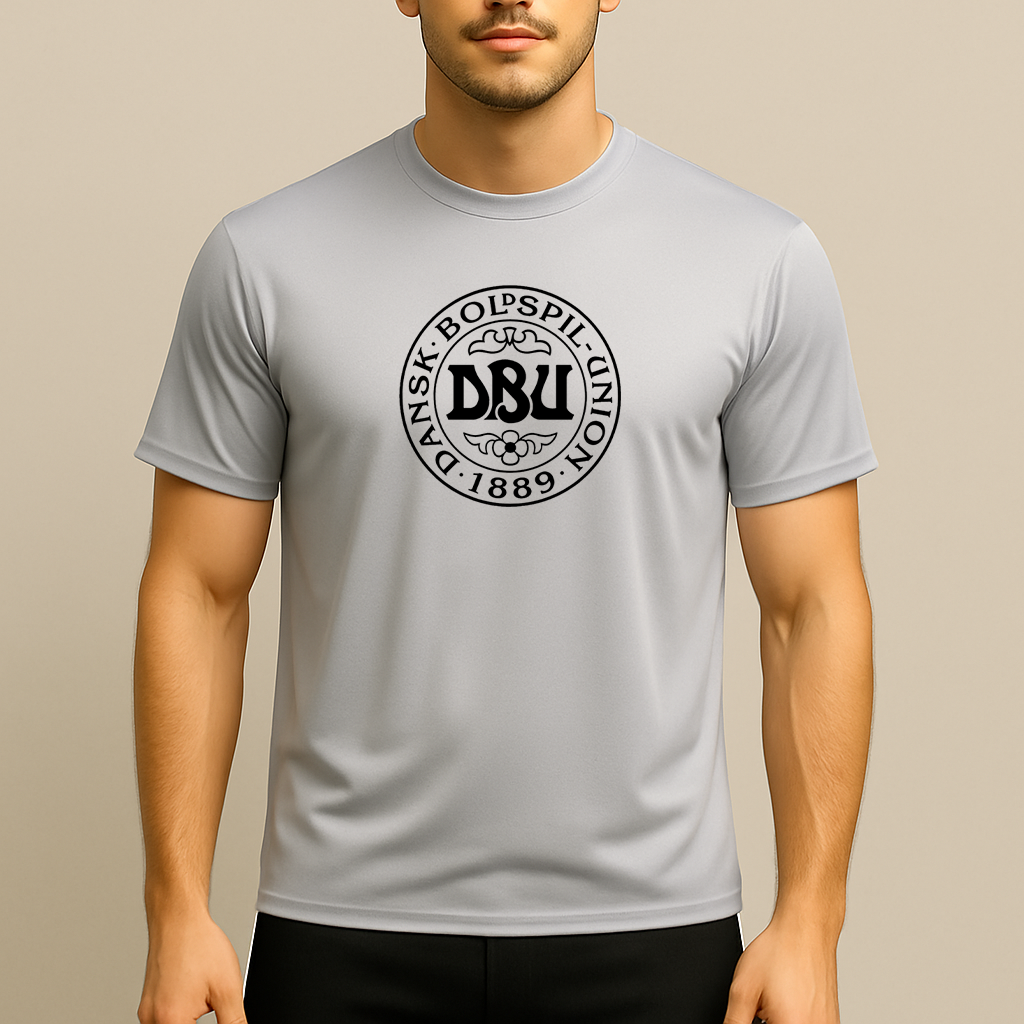 Men's Denmark Soccer Polyester T-Shirt