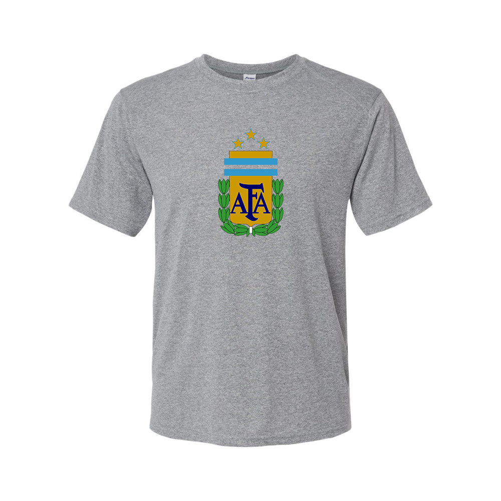 Youth Kids Argentina National Soccer Team Performance T-Shirt
