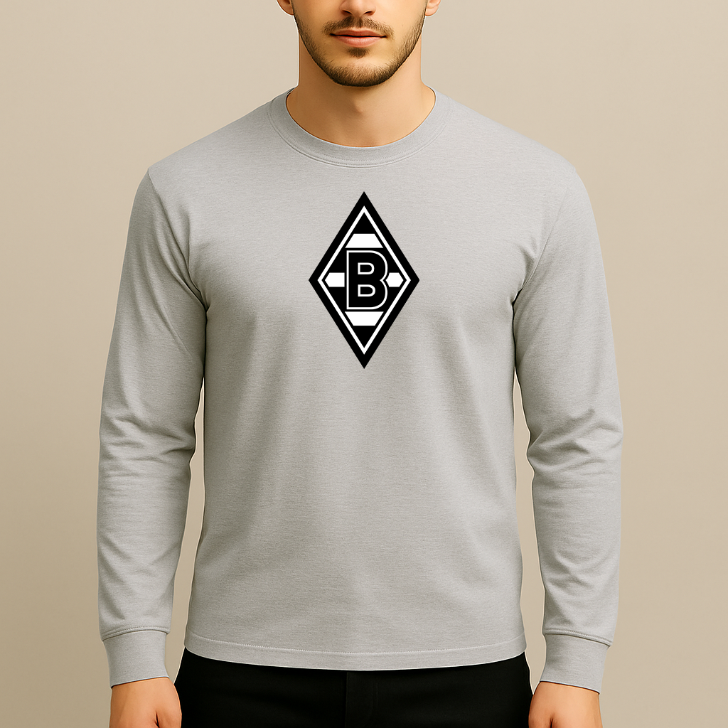 Men's Borussia Monchengladbach FC Long Sleeve T-Shirt