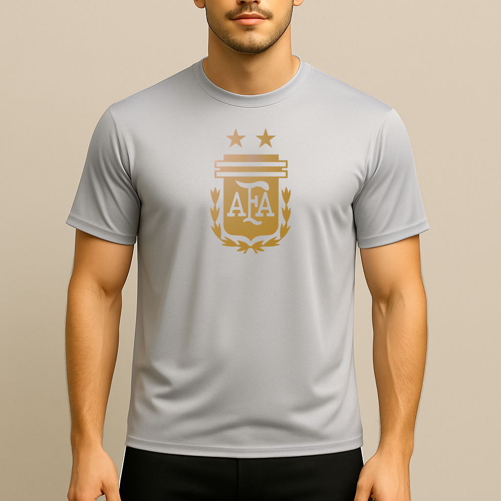 Men's Argentina Soccer Polyester T-Shirt