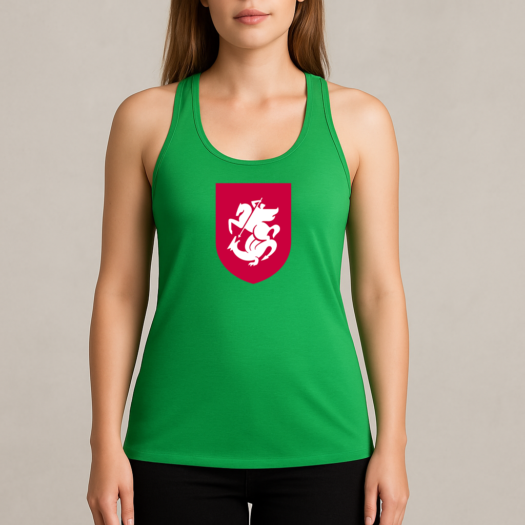 Women's Georgia National Soccer Team Racerback Tank Top