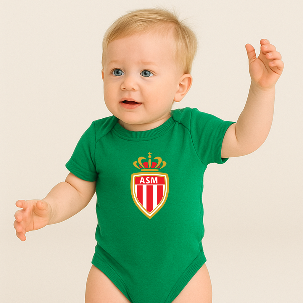 AS Monaco FC Baby Romper Onesie