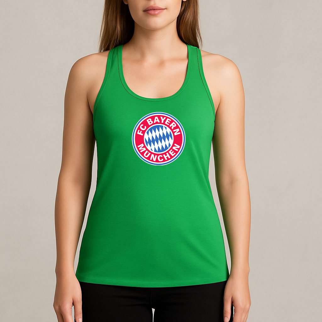 Women's F.C. Bayern Munchen Soccer Racerback Tank Top