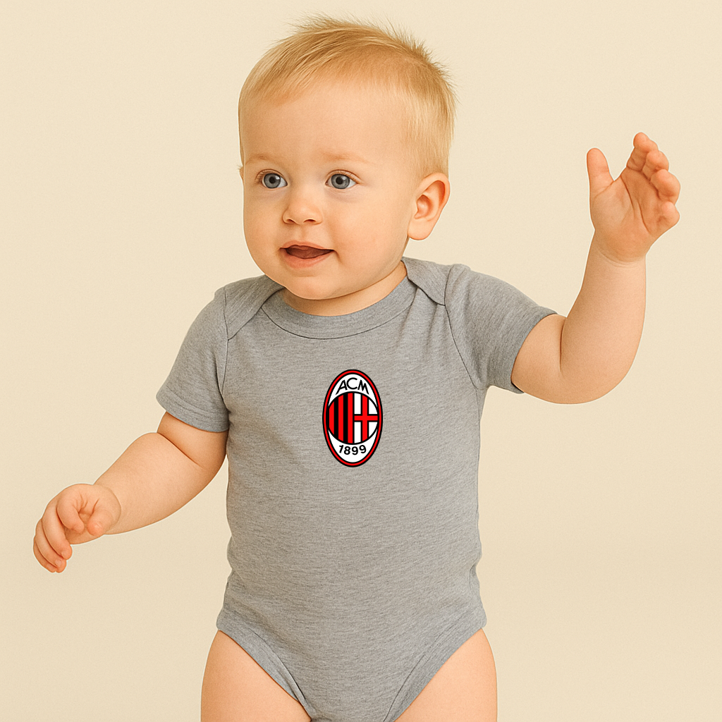 Baby AC Milan Soccer Romper Onesie