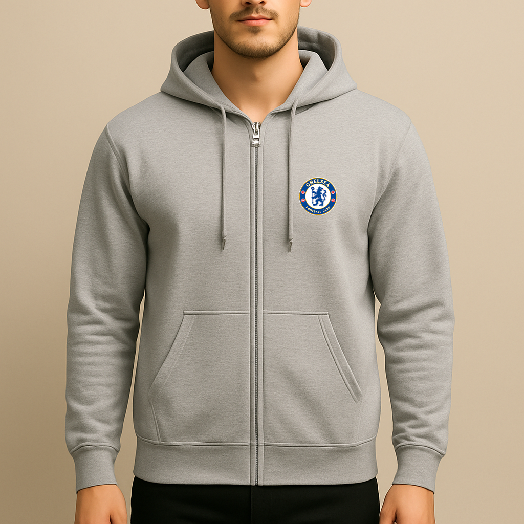Men's Chelsea Soccer Zipper Hoodie