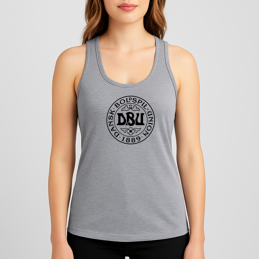 Women's Denmark Soccer Racerback Tank Top