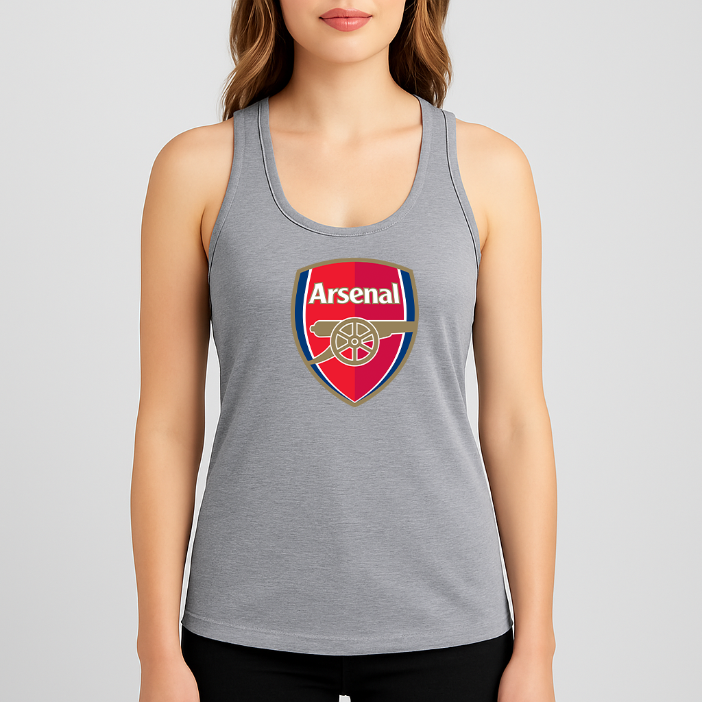 Women's Arsenal Soccer Racerback Tank Top
