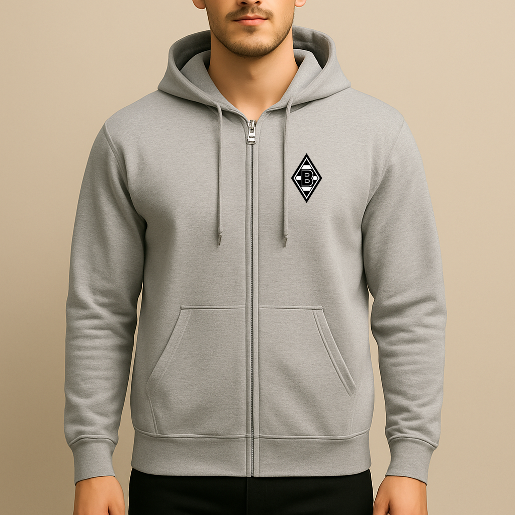Men's Borussia Monchengladbach FC Zipper Hoodie
