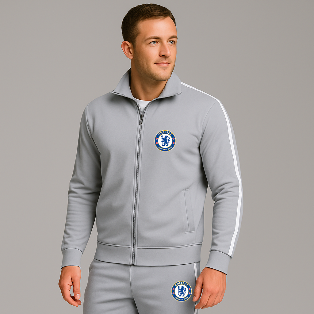 Men's Chelsea Soccer Logo Dry-Fit TrackSuit