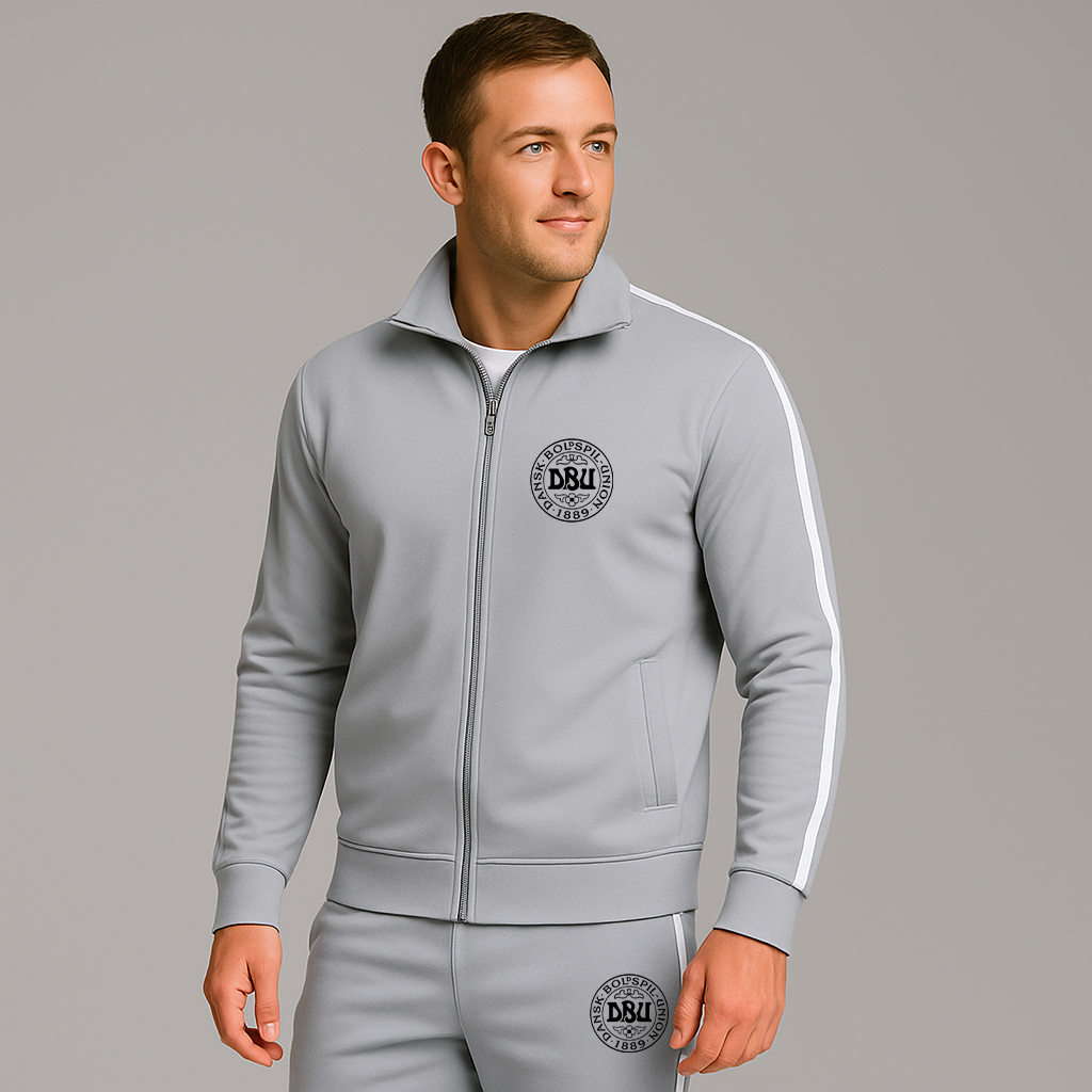 Men's Denmark Soccer Logo Dri-Fit TrackSuit