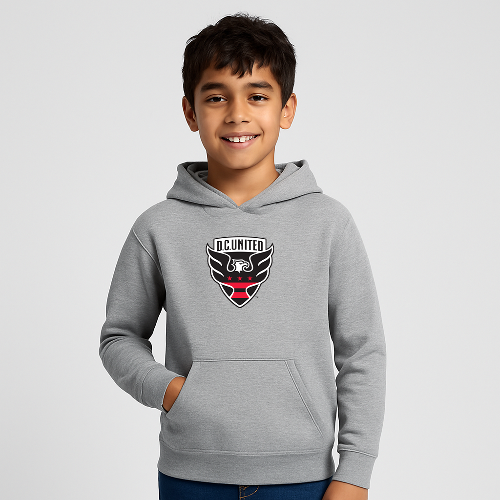 Youth Kids D.C. United FC Pullover Hoodie