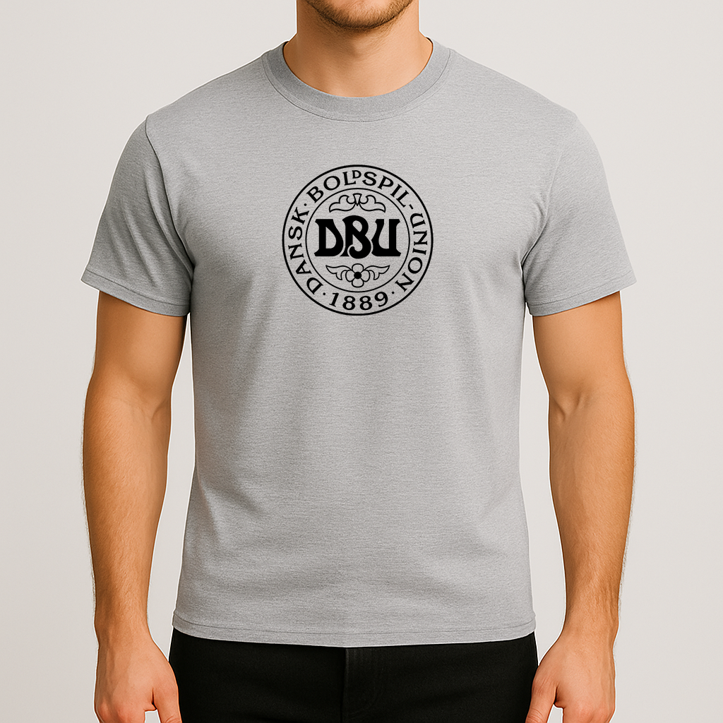 Men's Denmark Soccer Cotton T-Shirt