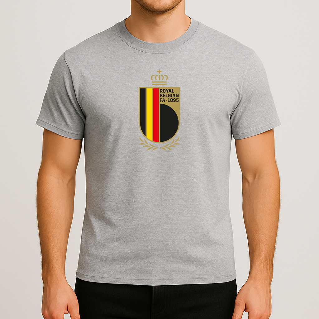 Men's Belgium National Soccer Team Cotton T-Shirt