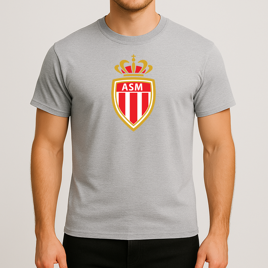 Men's AS Monaco FC Cotton T-Shirt
