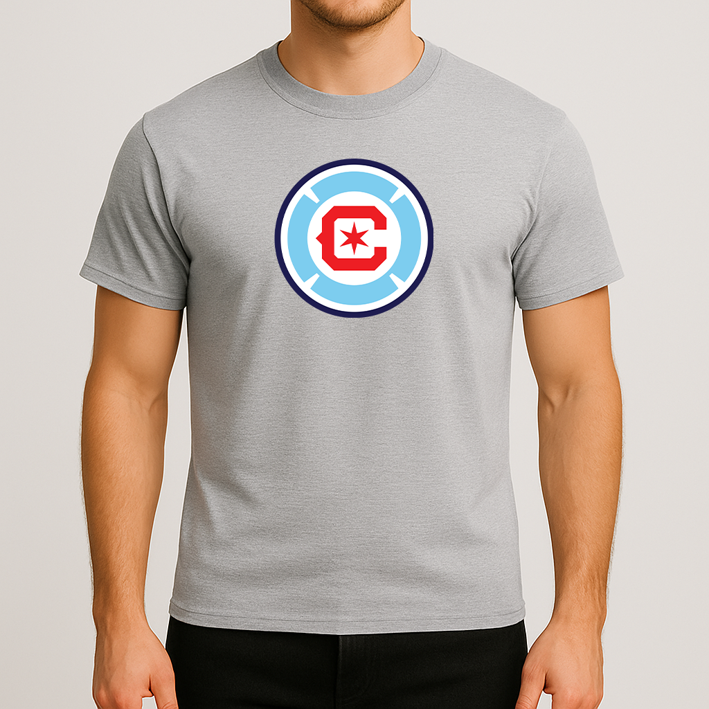 Men's Chicago Fire Soccer Cotton T-Shirt