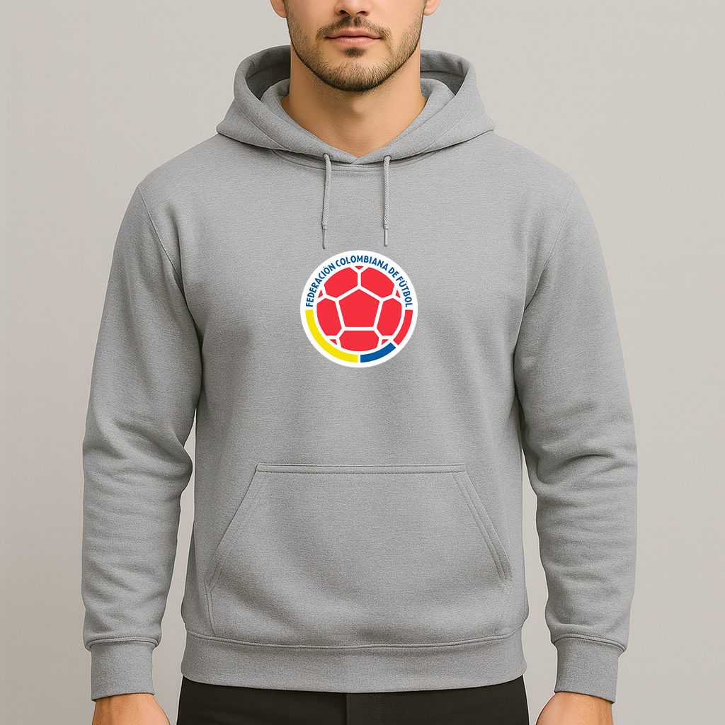 Men's Colombia National Soccer Team Pullover Hoodie