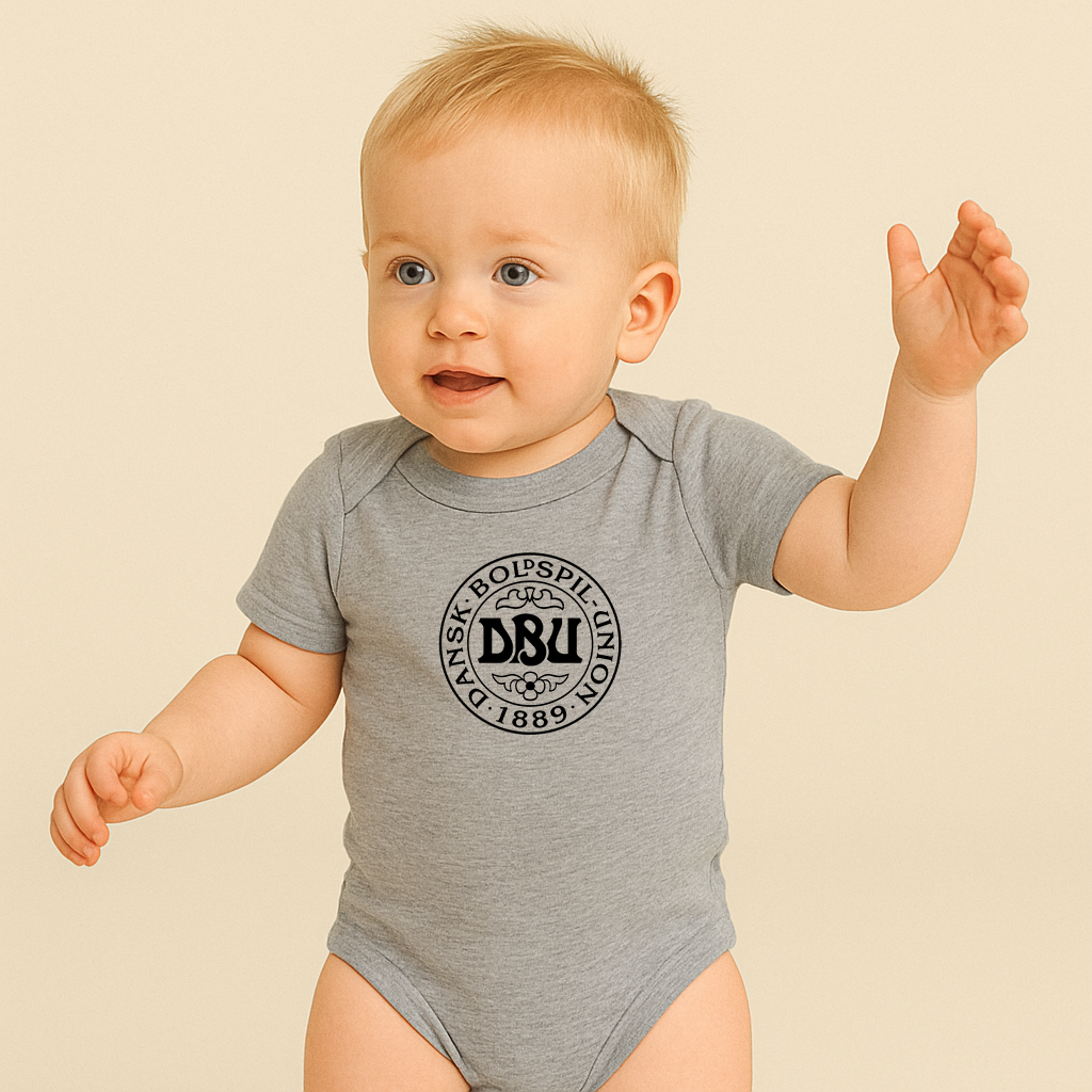 Baby Denmark Soccer Romper Onesie