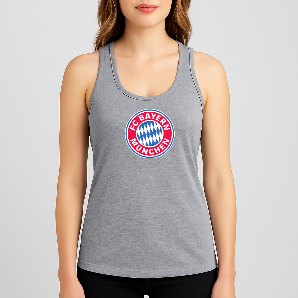 Women's F.C. Bayern Munchen Soccer Racerback Tank Top