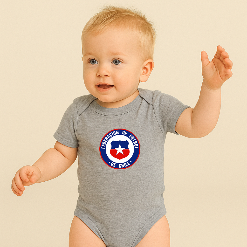Chile National Soccer Team Baby Romper Onesie