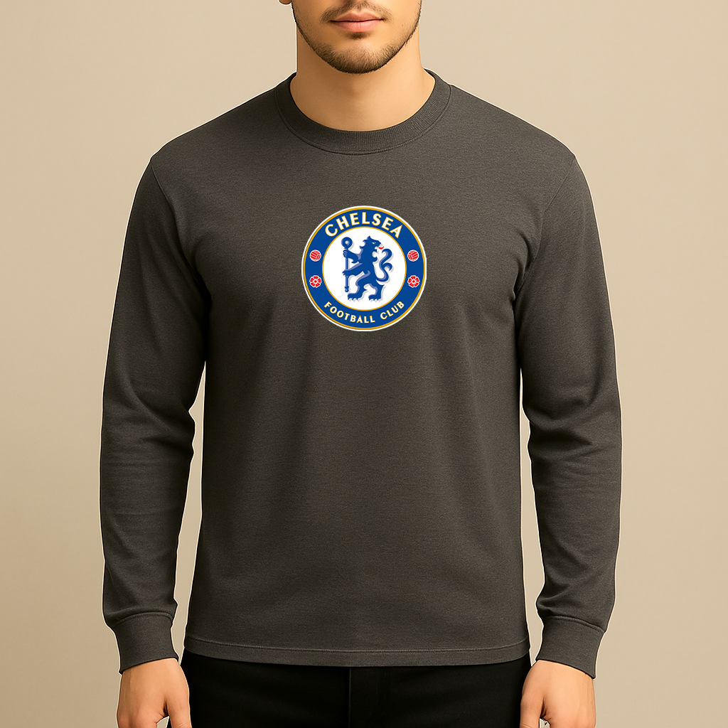 Men's Chelsea Soccer Long Sleeve T-Shirt