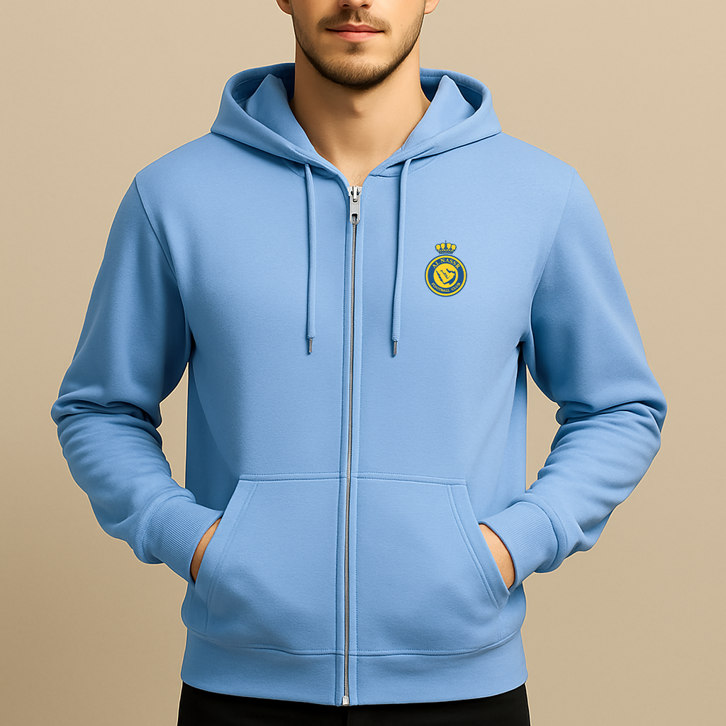 Men's Al Nassr FC Zipper Hoodie