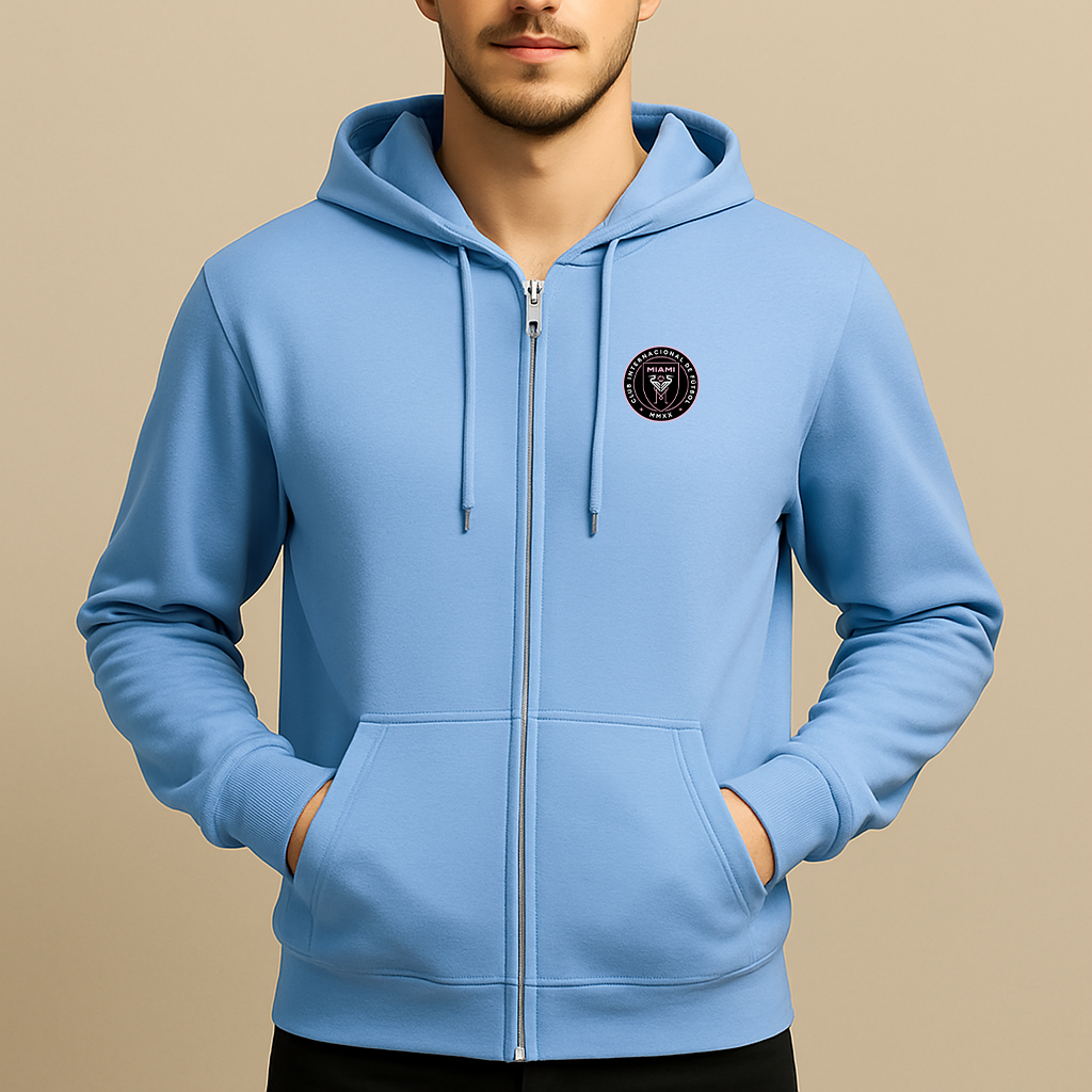 Men's Inter Miami FC Zipper Hoodie