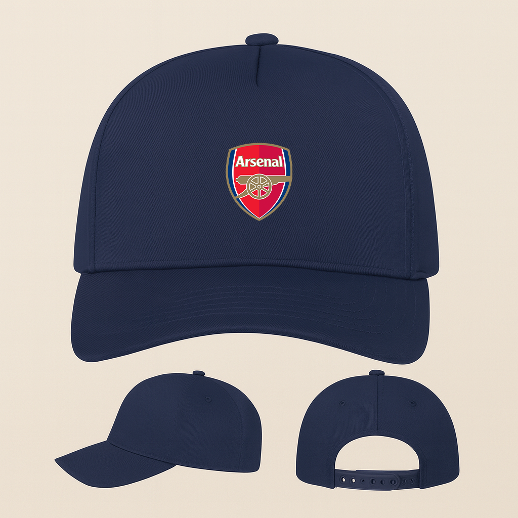Arsenal Soccer Five Panel Twill Snapback Cap