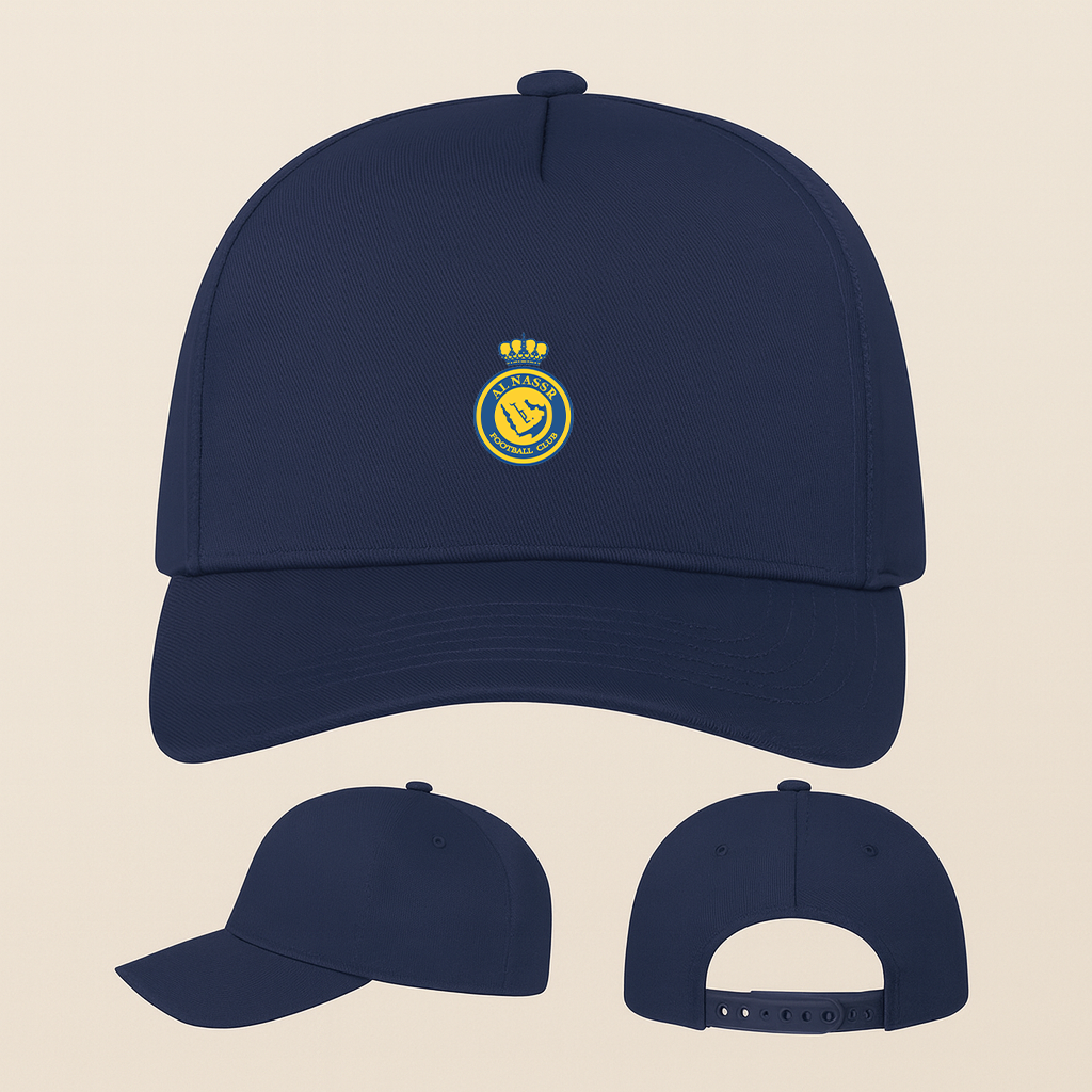 Al Nassr FC Five Panel Twill Snapback Cap