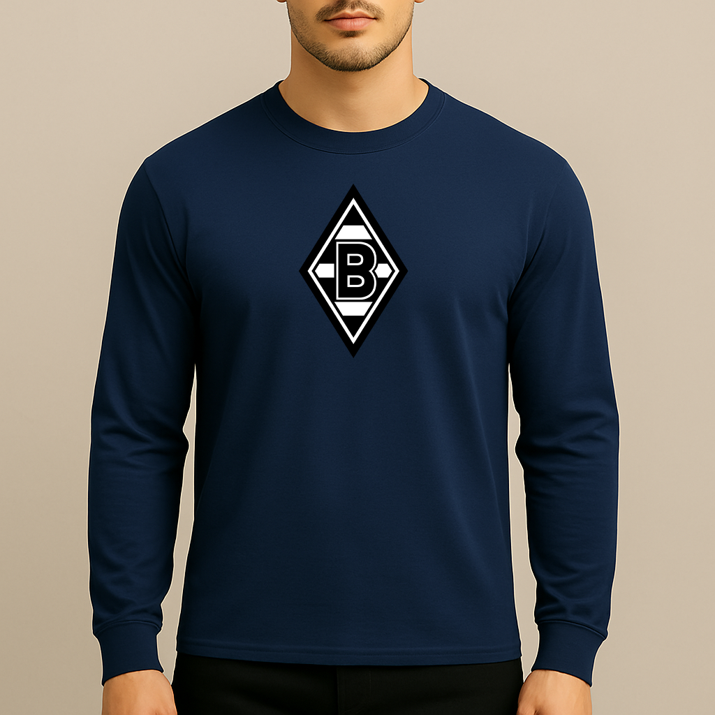 Men's Borussia Monchengladbach FC Long Sleeve T-Shirt