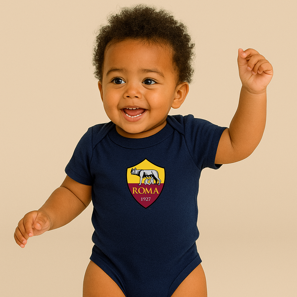 AS Roma FC Baby Romper Onesie