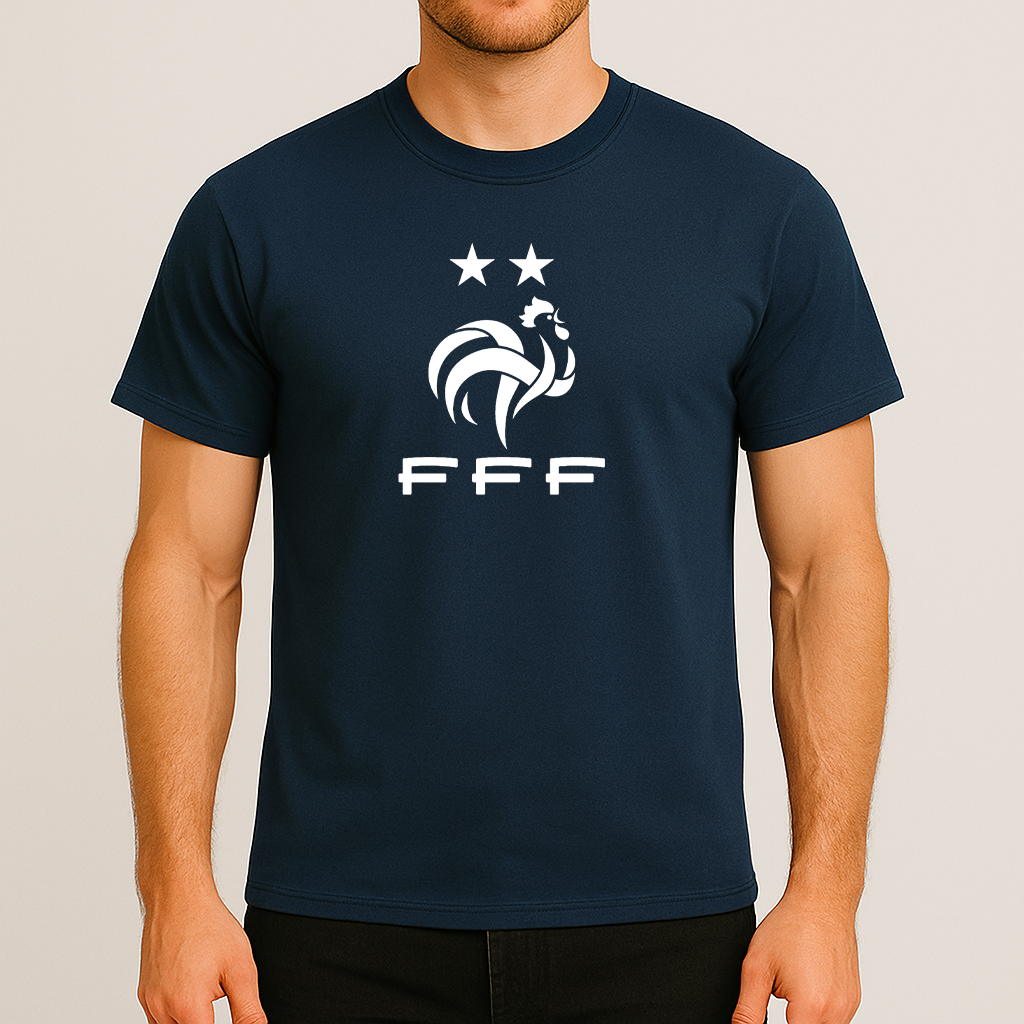 Men's France Soccer Cotton T-Shirt