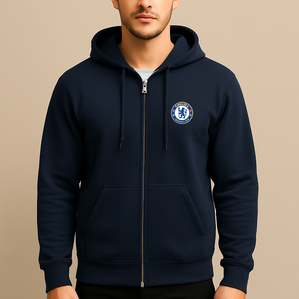 Men's Chelsea Soccer Zipper Hoodie