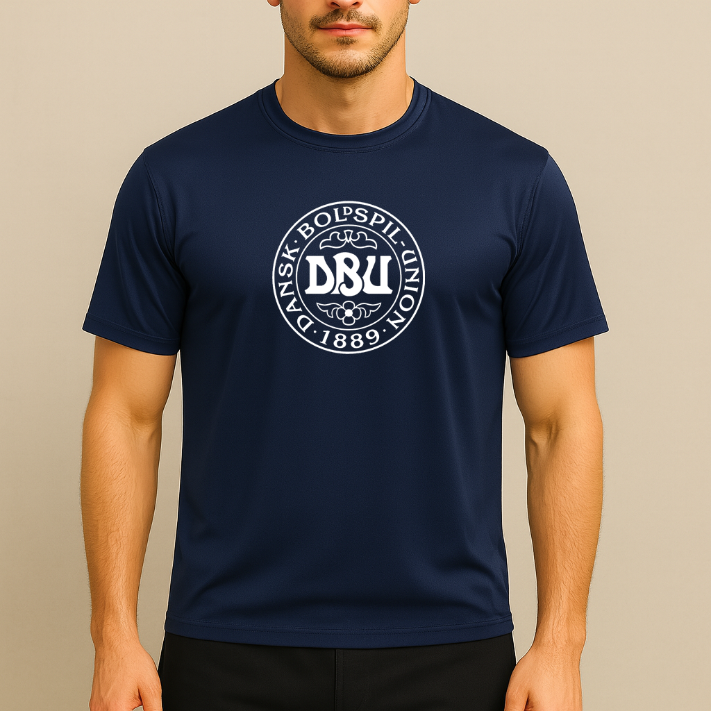 Men's Denmark Soccer Polyester T-Shirt
