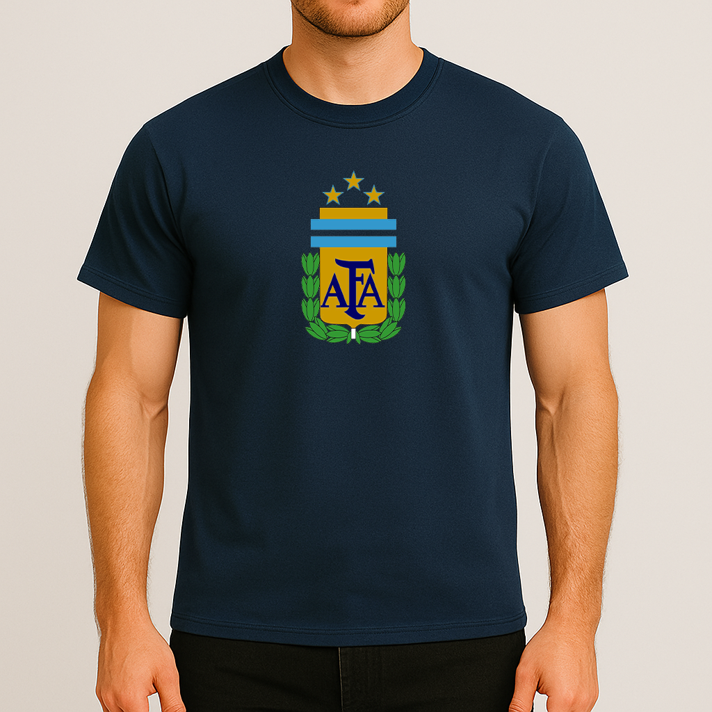 Men's Argentina National Soccer Team Cotton T-Shirt