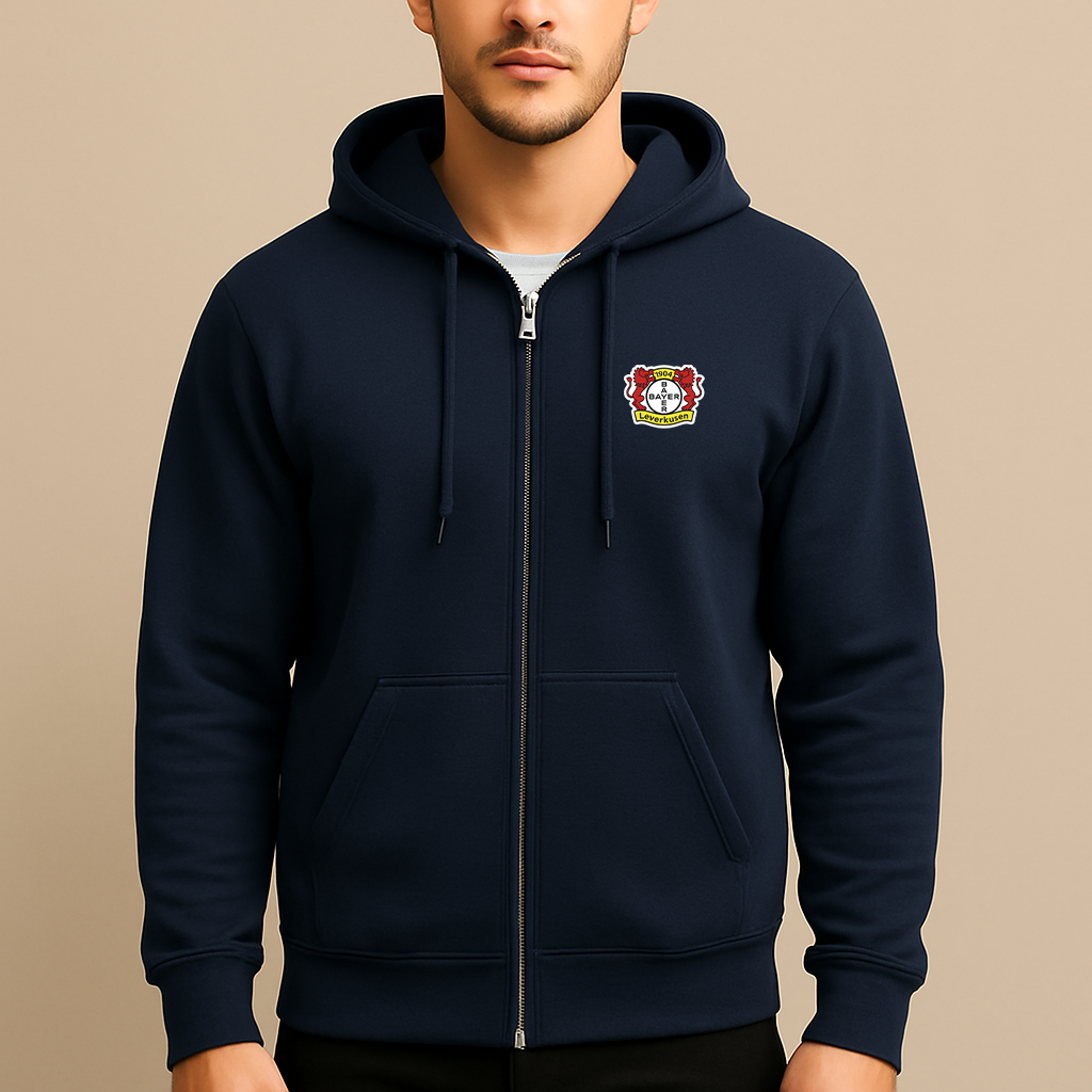 Men's Bayer Leverkusen FC Zipper Hoodie
