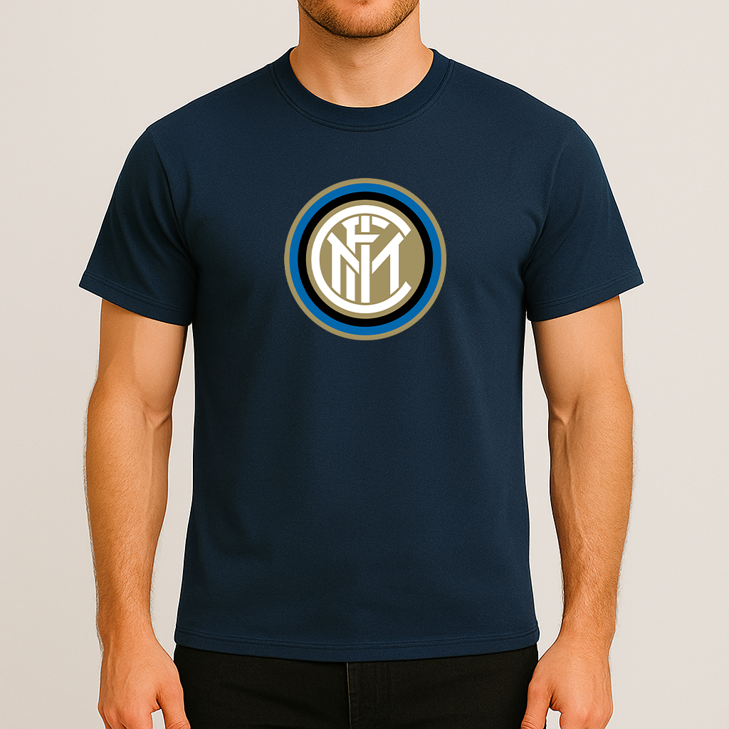 Men's Inter Milan Soccer Cotton T-Shirt