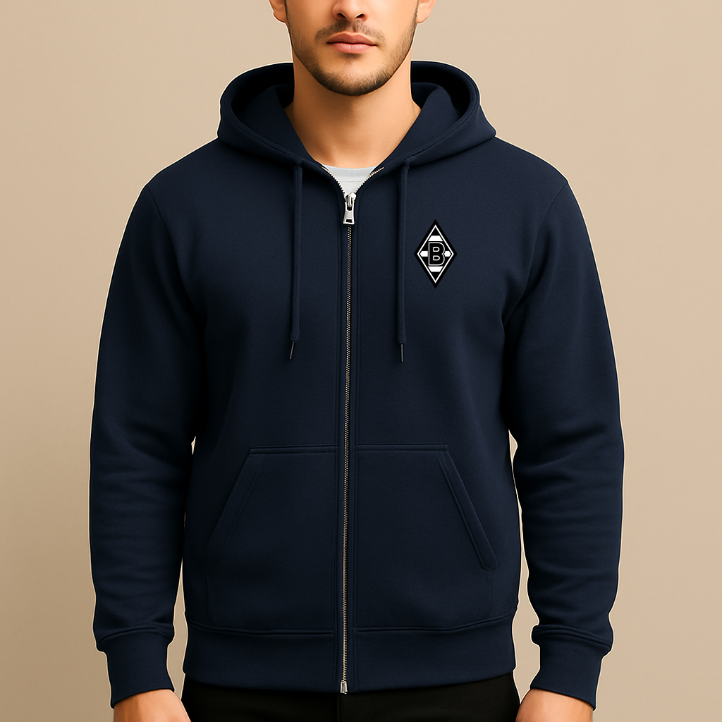 Men's Borussia Monchengladbach FC Zipper Hoodie
