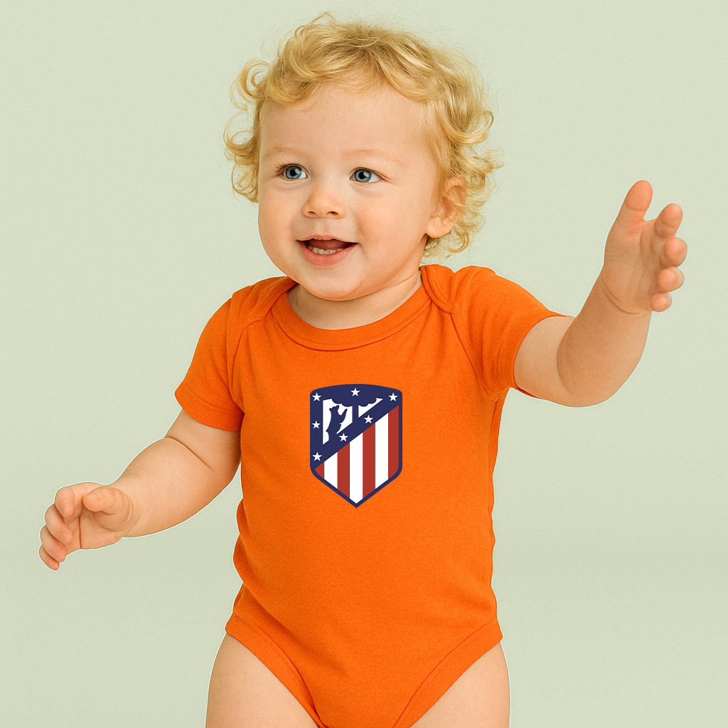 Atletico Madrid FC Baby Romper Onesie