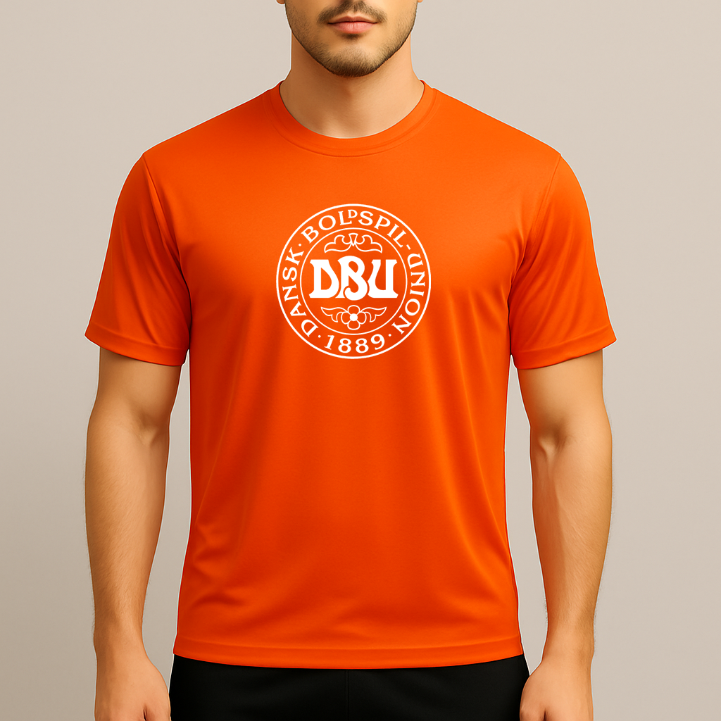 Men's Denmark Soccer Polyester T-Shirt