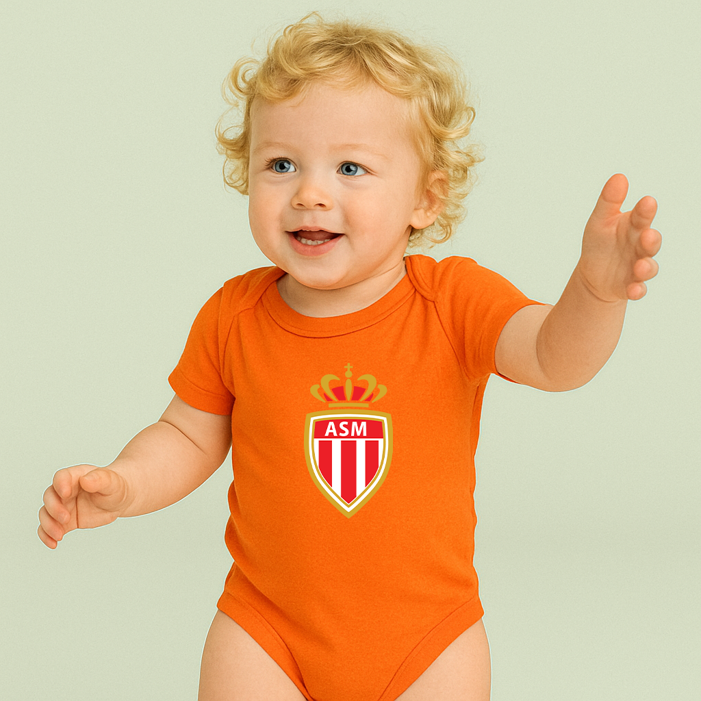 AS Monaco FC Baby Romper Onesie
