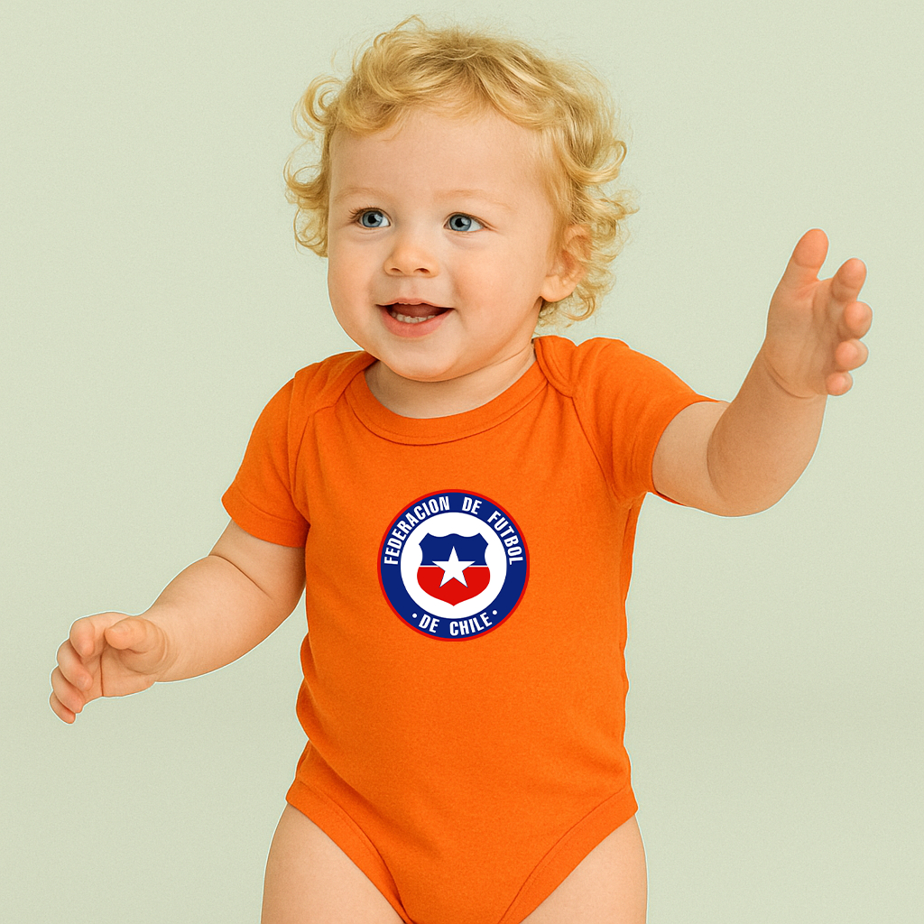 Chile National Soccer Team Baby Romper Onesie