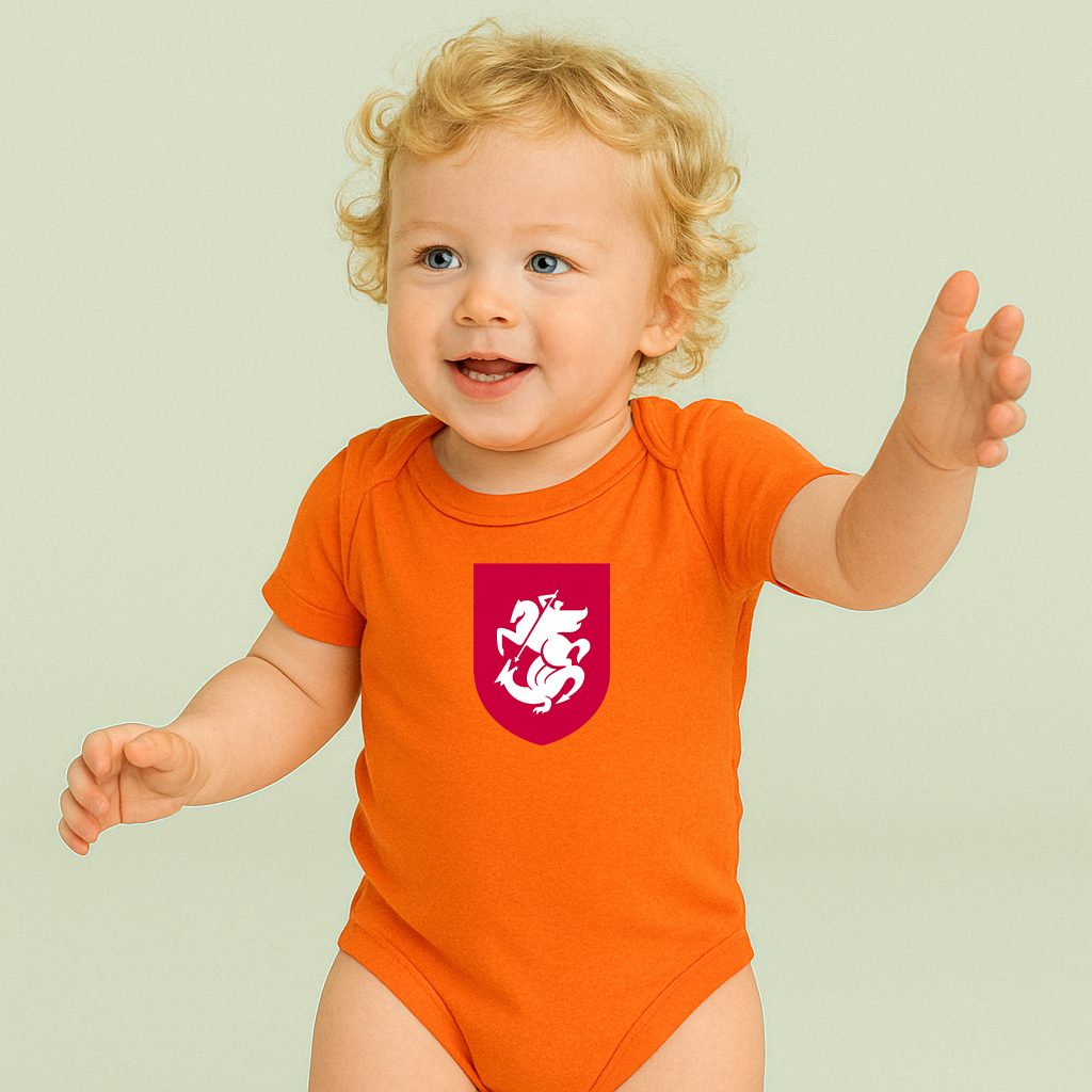 Georgia National Soccer Team Baby Romper Onesie