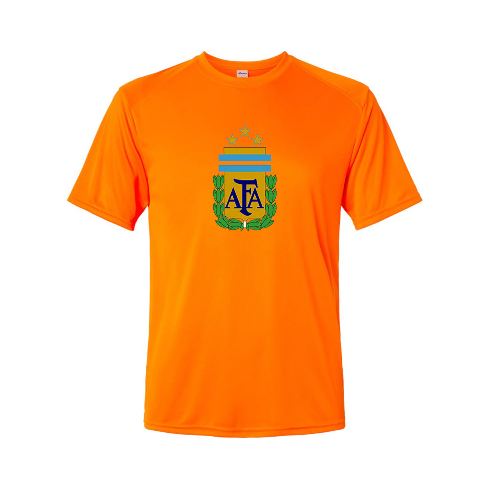 Youth Kids Argentina National Soccer Team Performance T-Shirt