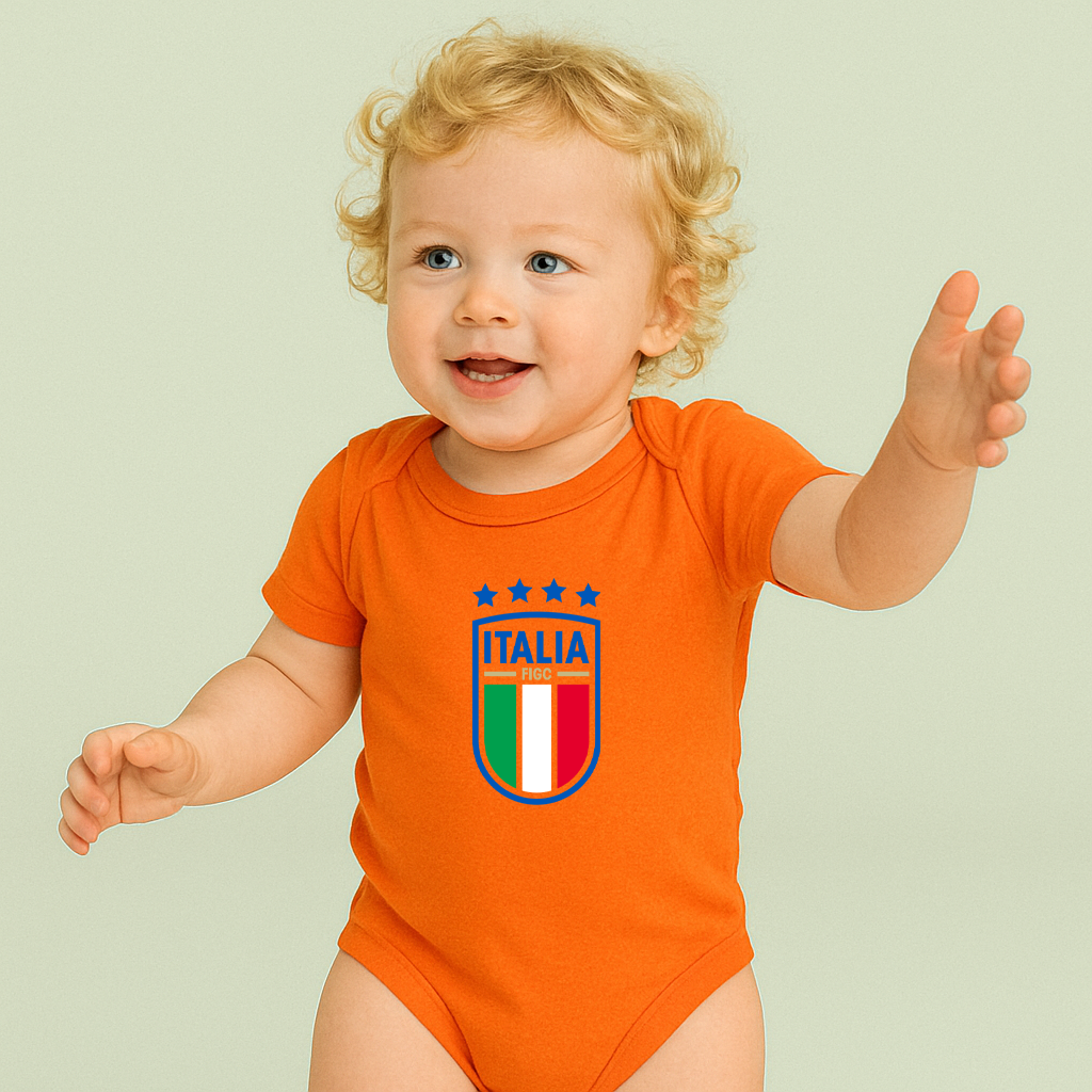 Italy National Soccer Team Baby Romper Onesie