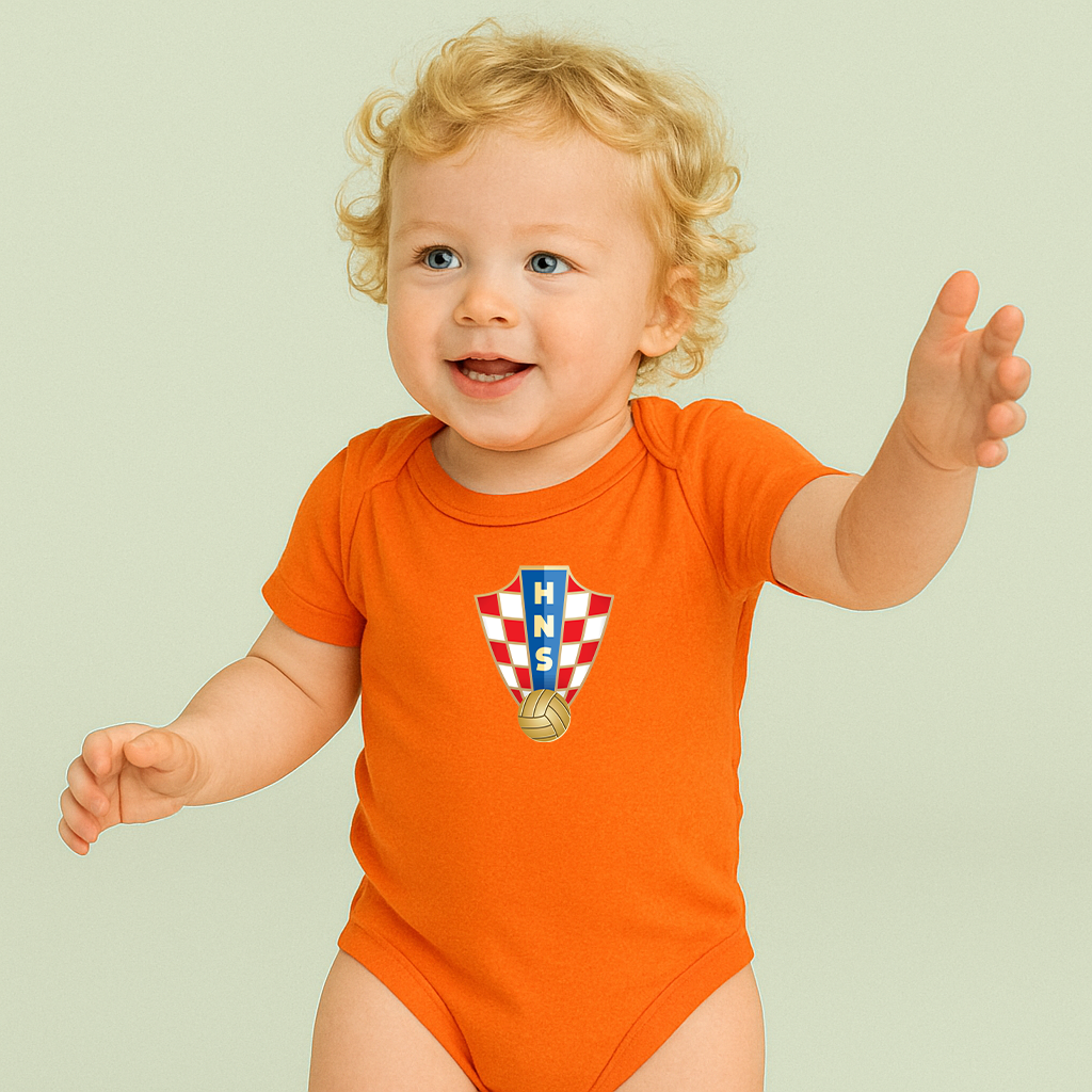 Croatia National Soccer Team Baby Romper Onesie