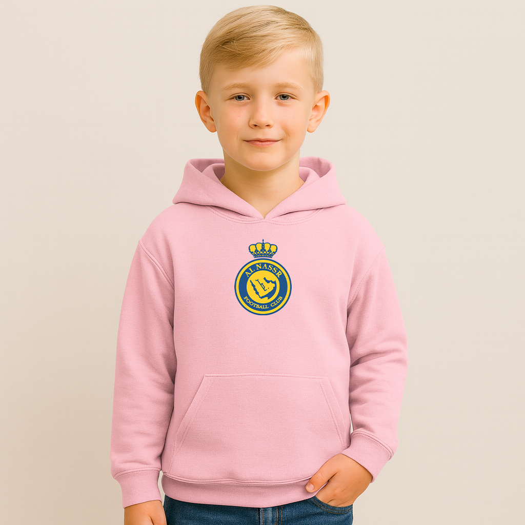 Youth Kids Al Nassr FC Pullover Hoodie