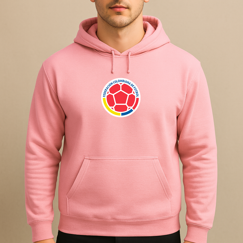 Men's Colombia National Soccer Team Pullover Hoodie