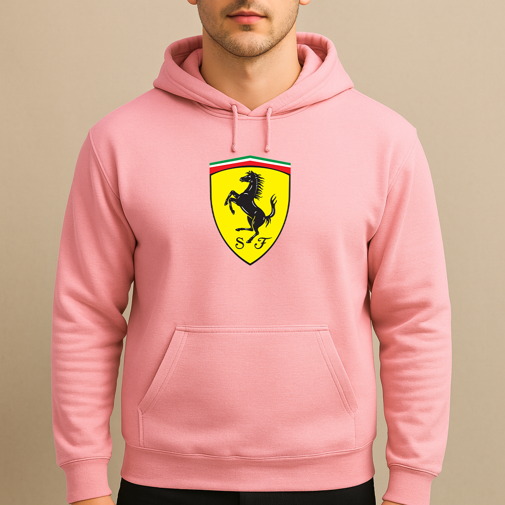 Men’s Ferrari Motorsport Car Pullover Hoodie