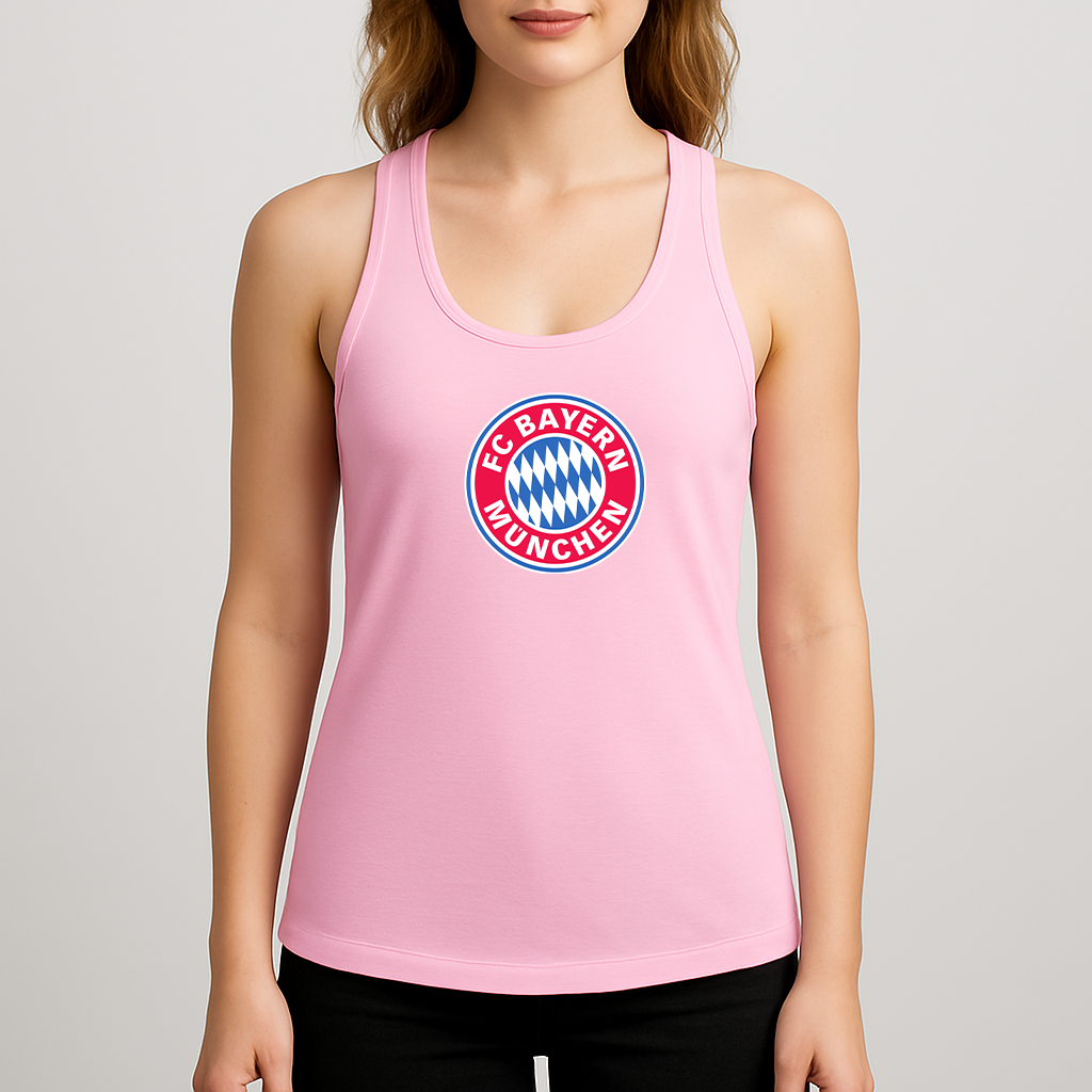 Women's F.C. Bayern Munchen Soccer Racerback Tank Top