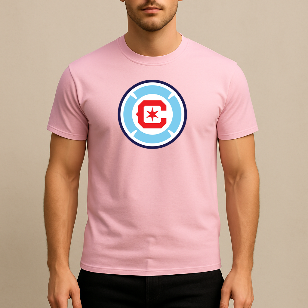 Men's Chicago Fire Soccer Cotton T-Shirt